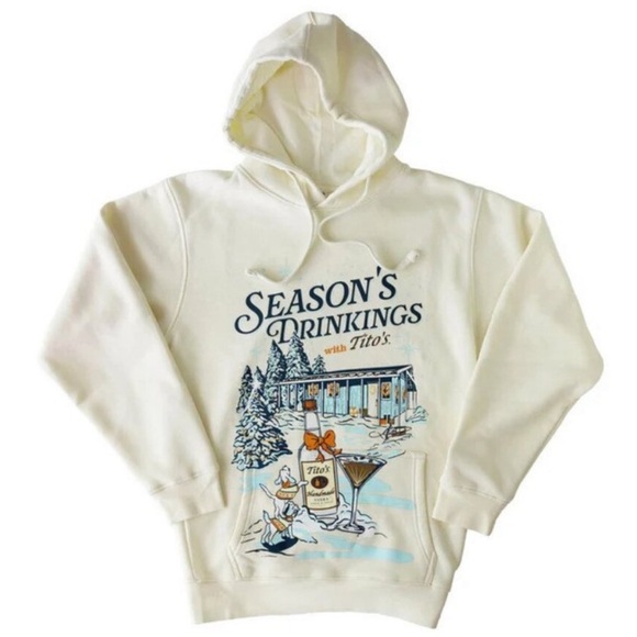 Other - Cream Hoodie - Men's Sweatshirt